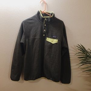 Patagonia synchilla fleece sweatshirt